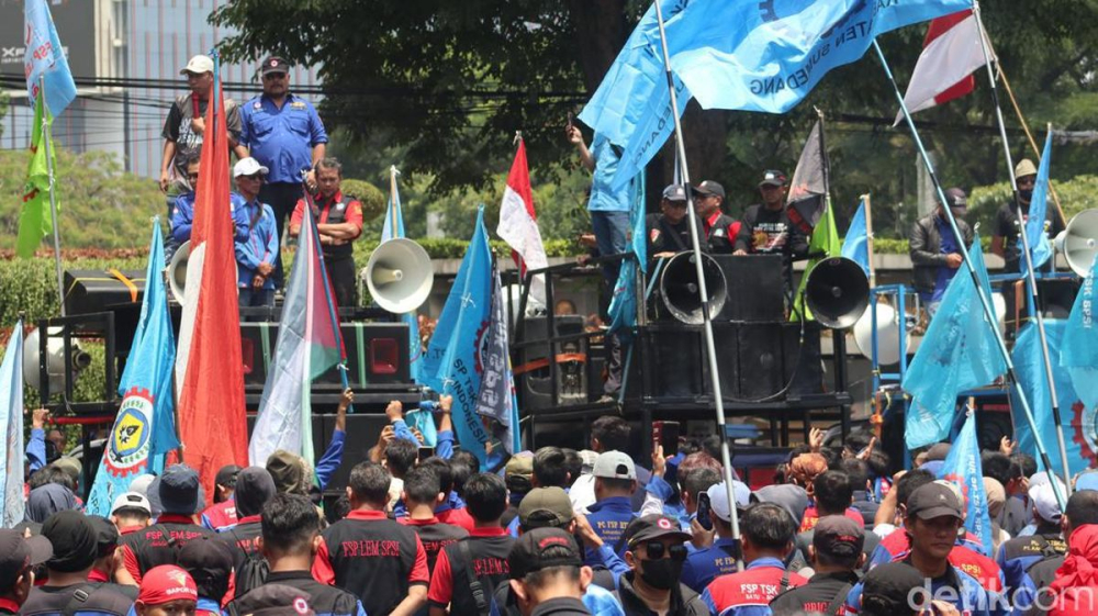 Buruh di Bandung Akan Berdemo 2 Hari ini, Ini Agenda dan Jalurnya