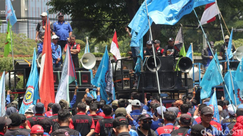 Gambar Buruh di Bandung Akan Berdemo 2 Hari ini, Ini Agenda dan Jalurnya